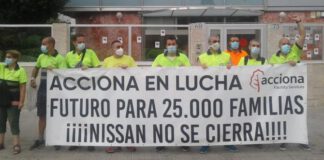 UGT FICA DE CATALUNYA DENUNCIARÀ ACCIONA PER RESCINDIR UNILATERALMENT EL CONTRACTE AMB NISSAN I ACOMIADAR 556 PERSONES AMB UNA INDEMNITZACIÓ MÍNIMA