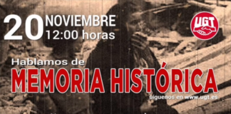 LA LEY DE MEMORIA DEMOCRÁTICA ES UN DERECHO DE LOS CIUDADANOS