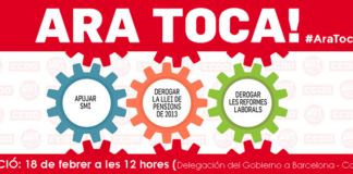 18 DE FEBRER: ARA TOCA!