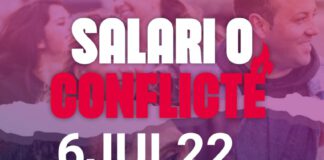 LA UGT DE CATALUNYA I CCOO ORGANITZEN EL 6 DE JULIOL UNA CONCENTRACIÓ SOTA EL LEMA «SALARI O CONFLICTE»