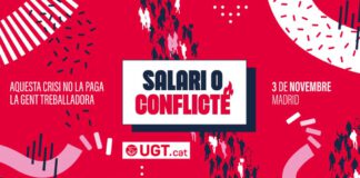 UGT ANIMA A LA CIUDADANIA A RECLAMAR SUBIDAS SALARIALES