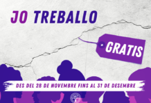 CAMPANYA “JO TREBALLO GRATIS”: LES DONES TREBALLEN DE FRANC 34 DIES A L’ANY