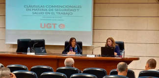 UGT RECLAMA UNA MAYOR PROTECCIÓN DE LA SALUD DE LAS PERSONAS TRABAJADORAS EN LOS CONVENIOS COLECTIVOS