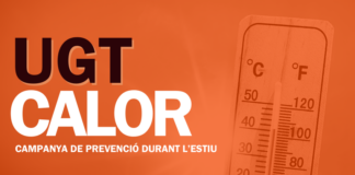 REACTIVAMOS LA CAMPAÑA «UGT CALOR» PARA SENSIBILIZAR DE LOS RIESGOS DEL CALOR EXTREMO EN LOS PUESTOS DE TRABAJO