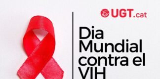 DIA MUNDIAL DE LA LLUITA CONTRA LA SIDA – UGT DE CATALUNYA SE SUMA AL DEPARTAMENT DE SALUT SOTA EL LEMA «CONTINUEM AVANÇANT»