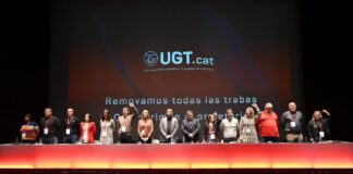 CAMIL ROS REESCOLLIT COM A SECRETARI GENERAL DE LA UGT DE CATALUNYA AMB EL 78,53% DE VOTS FAVORABLES