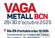 LA UGT FICA DE CATALUNYA CONVOCA VAGA AL SECTOR DEL METALL DE BARCELONA ELS DIES 29 I 30 D’OCTUBRE