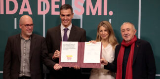 UGT FIRMA CON EL GOBIERNO LA NUEVA SUBIDA DEL SMI