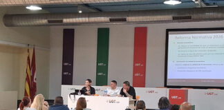 UGT FICA PARTICIPA EN UNA JORNADA SOBRE COEFICIENTES REDUCTORES Y SALUD LABORAL EN BARCELONA